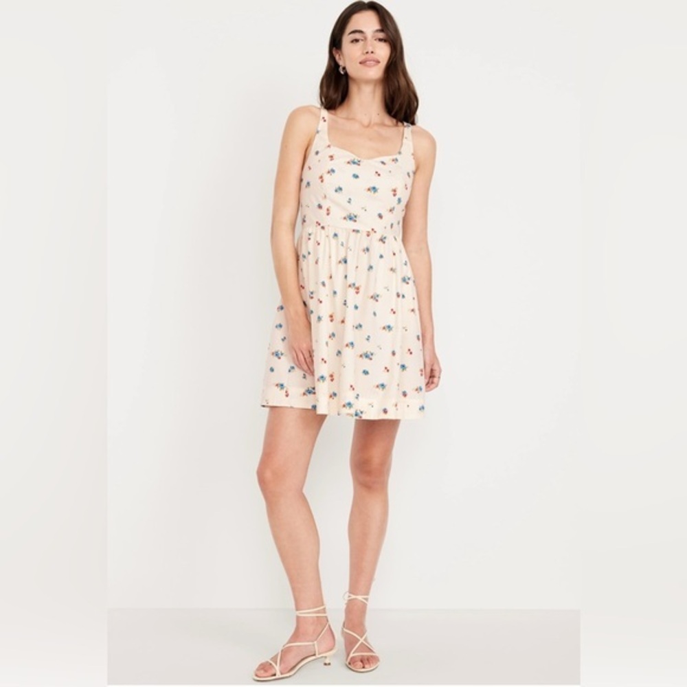 NEW…Fit & Flair Cami Floral Dress